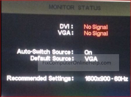 Monitor auto switch inputs