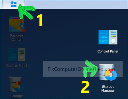 synology nas access storage manager